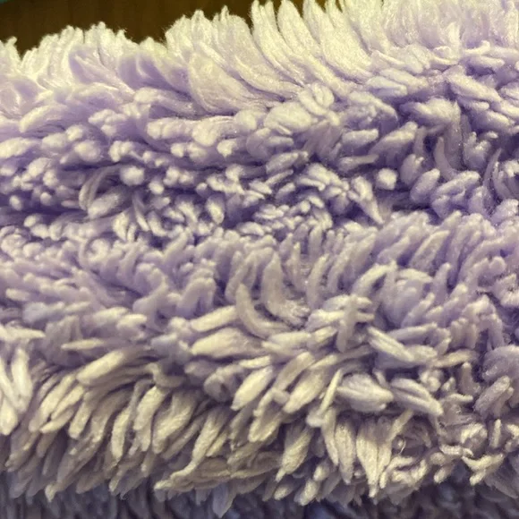 Lauren James Co. purple fuzzy zip up jacket/sweatshirt - Picture 3 of 7